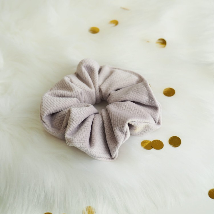 Gumka scrunchie SEPIA ROSE