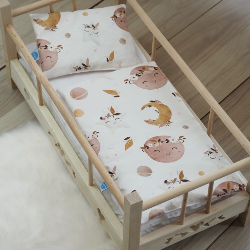 Pościel dla lalki BOHO SPACE