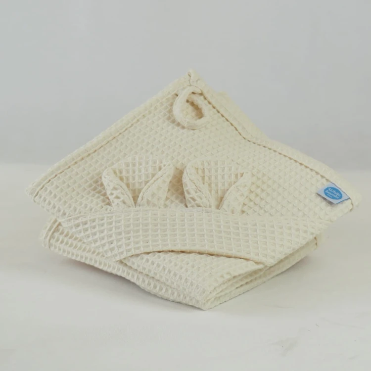 Ręcznik kąpielowy wafelek 85x85cm - CREAM